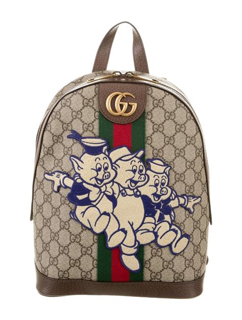 gucci backpack with pigs|gucci flying pig sweatshirt.